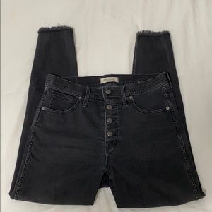 Madewell Gray Skinny Jeans